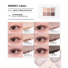 BBIA Six Color Eyeshadow Palette New Color Cold and Warm Tone Smoked Han Suxi 0708 Fall and Winter Atmosphere