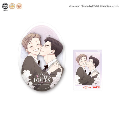 4 Week Lovers - Can Badge Set