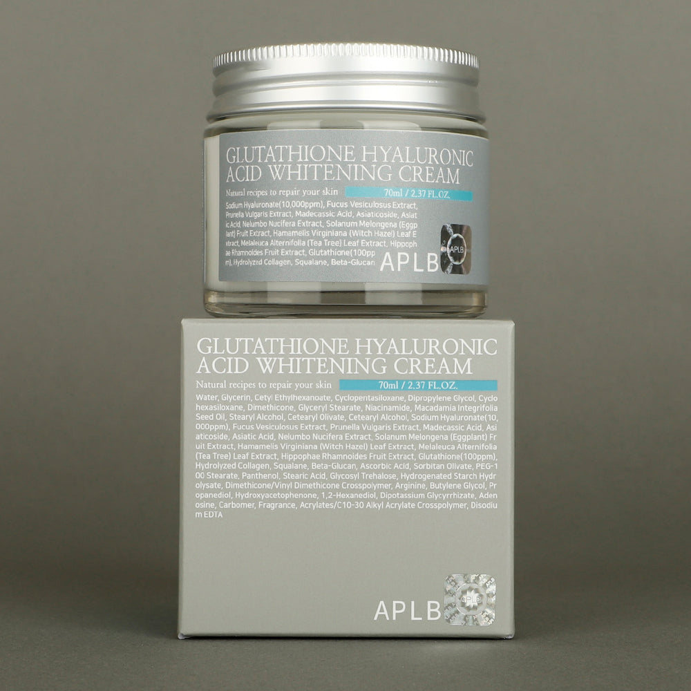 APLB Glutathione Hyaluronic Acid Whitening Cream 70ml Made in Korea Whitening Care Solution Korean Authentic Skincare Beauty product