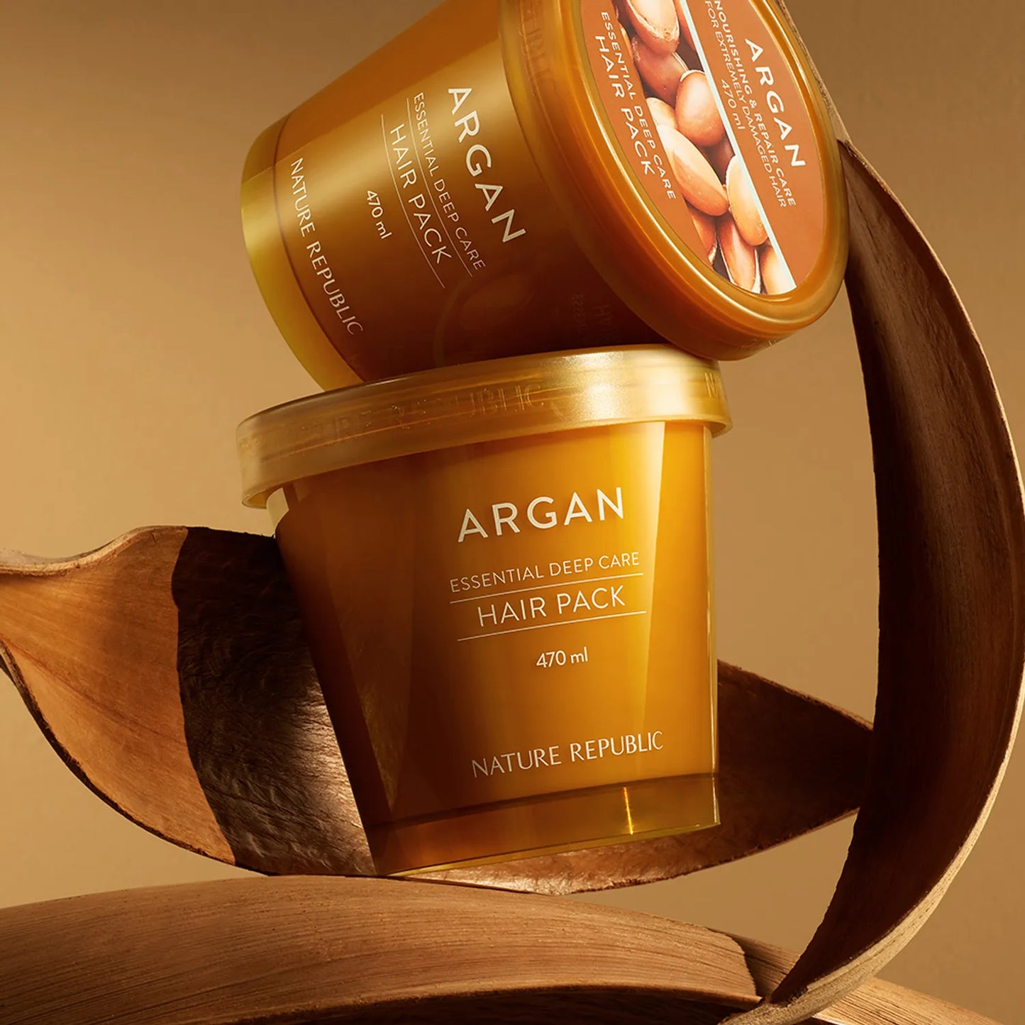 NATURE REPUBLIC Argan Essential Deep Care Hair Pack 470ml