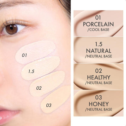 Amuse SEOUL Ceramic Skin Perfector Cushion Foundation(15g / 0.52oz.)