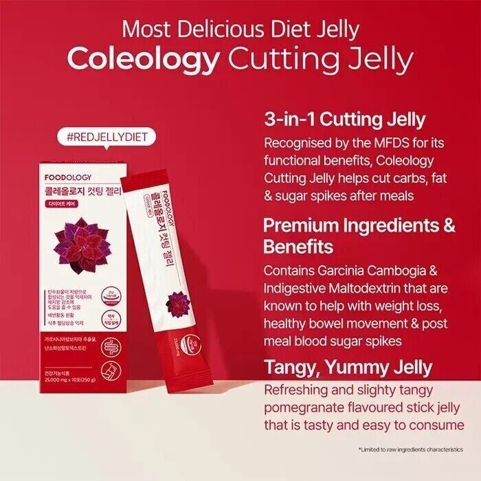 FOODOLOGY Coleology Cutting Jelly 10ea