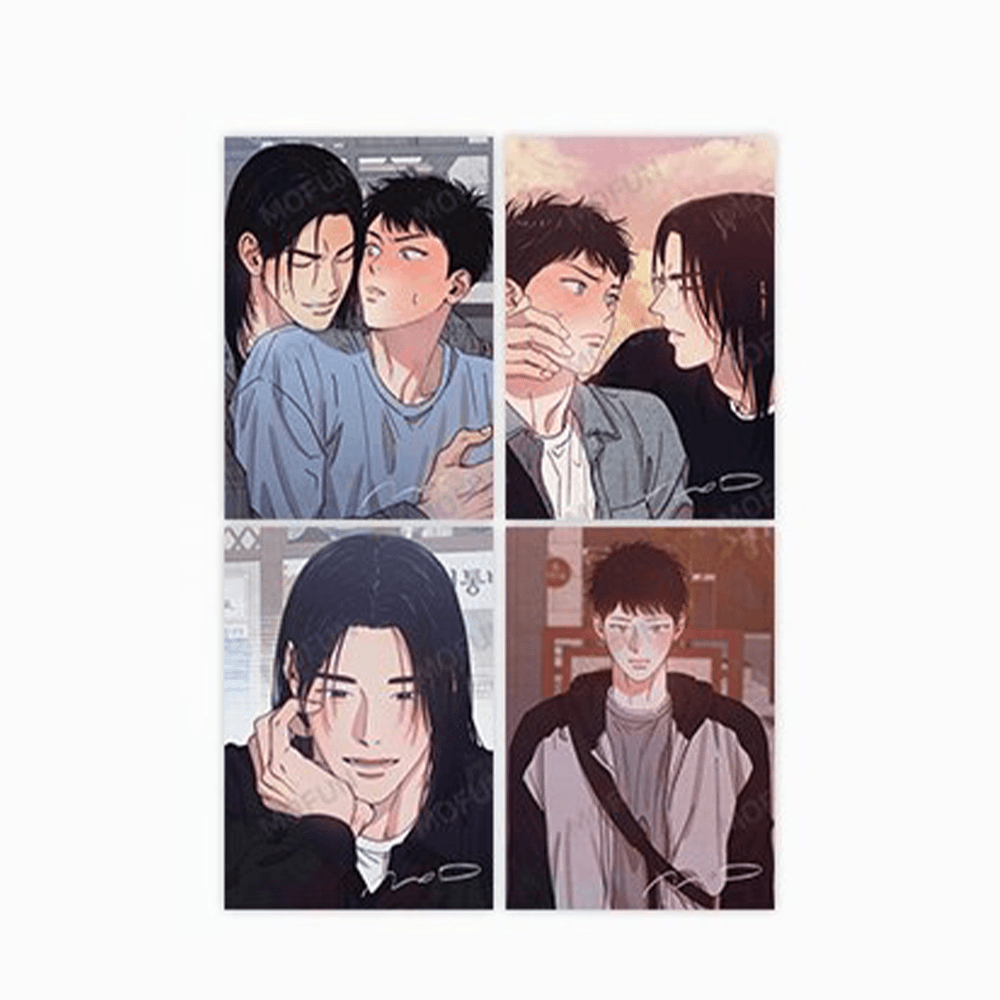 1 to 10 x Mofun - A5 Illustration Color Paper - MOFUN - A5 Illustration Colored Paper - Harumio