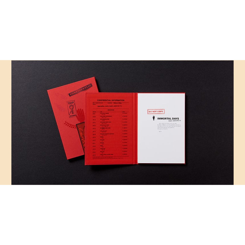 Immortal Days Case Archive Poster Book