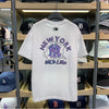 MLB 半袖 バックプリント グラフィティ カップル Tシャツ 夏新作 万能 ゆったり 半袖 メンズ レディース Instagram トレンドスタイル