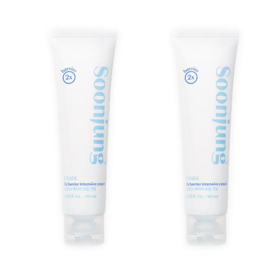 ETUDE HOUSE SoonJung 2x Barrier Intensive Cream 60ml (3 Options)