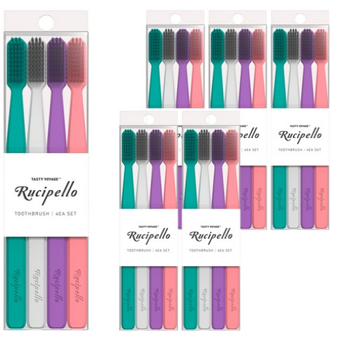 Rucipello Toothbrush 8ea Set Premium Tooth Brush Ko soyoung Korea