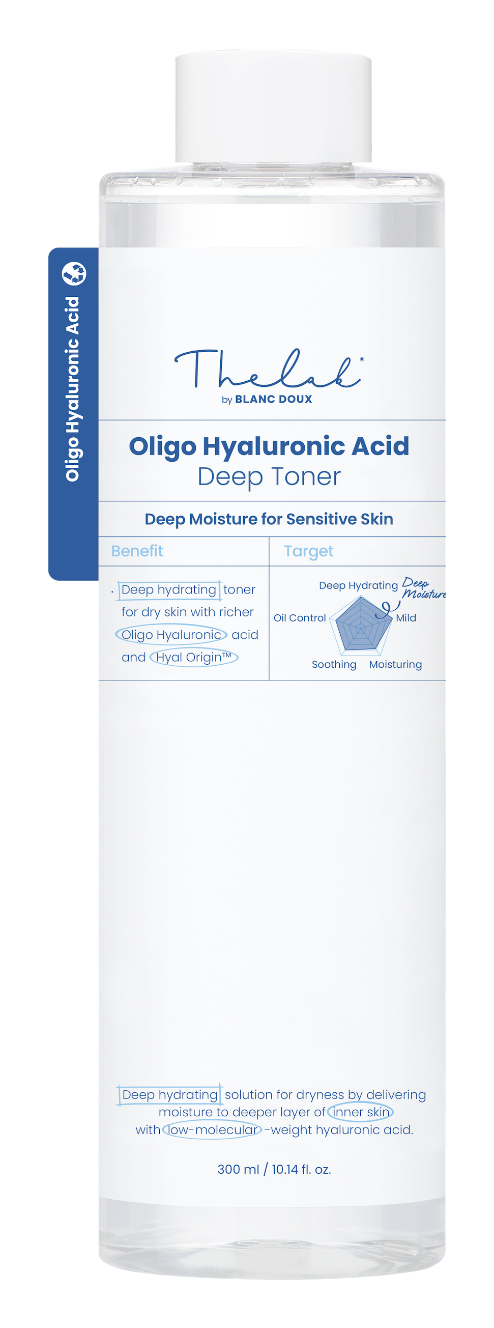 THE LAB by blanc doux Oligo Hyaluronic Acid Deep Toner