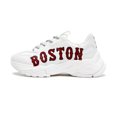 MLB. Side letter printed low cut casual sports shoes for both men and women