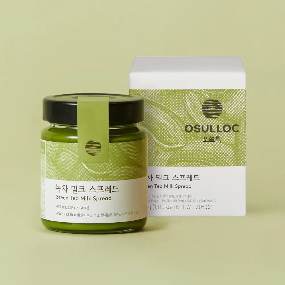 OSULLOC Green Tea Milk Spread 200g