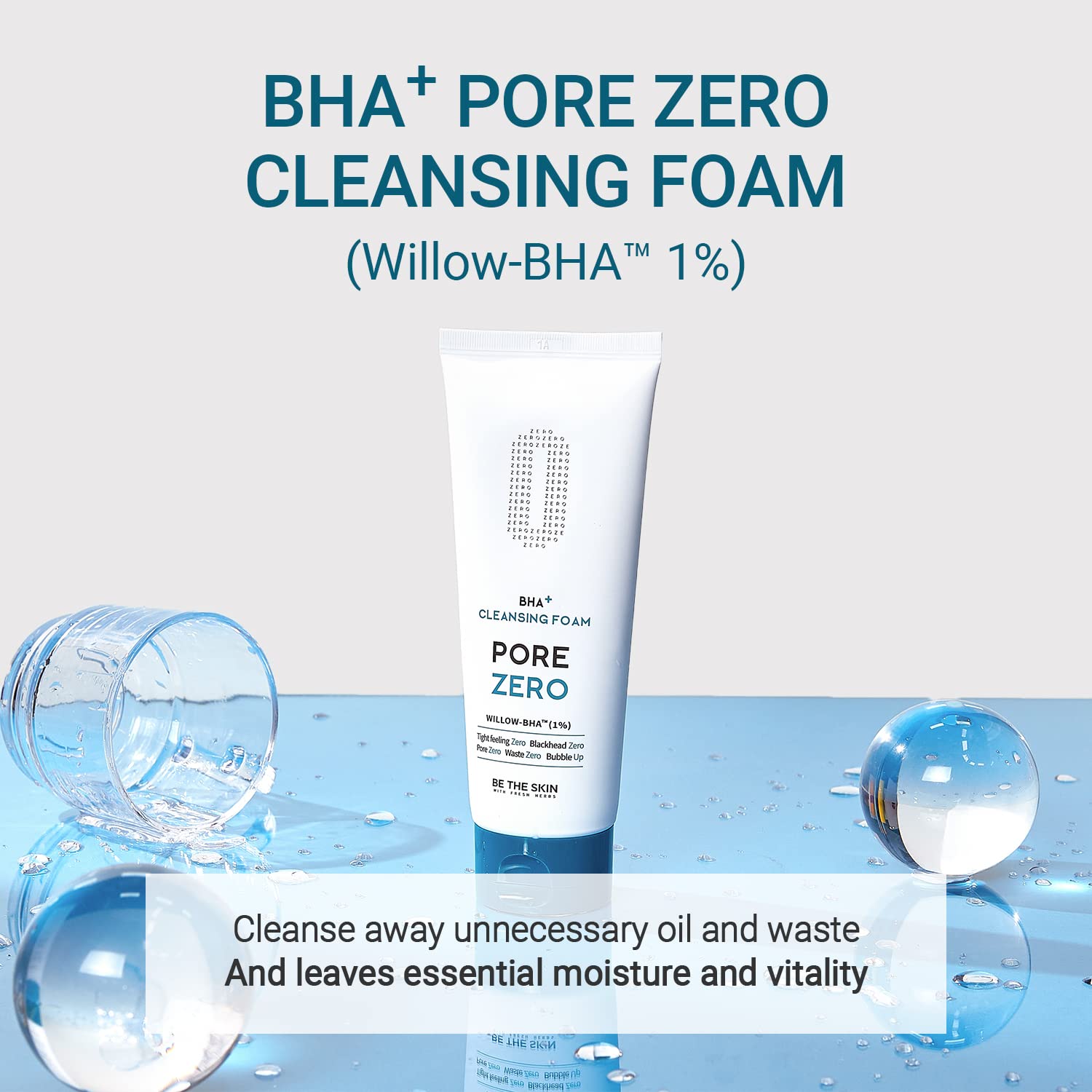 [Be the Skin] BHA+ Pore Zero Cleansing Foam