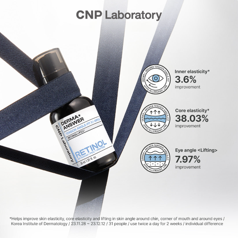 CNP Derma+ Answer Tension Angle-fit 5:1 Retinol Ampule30ml