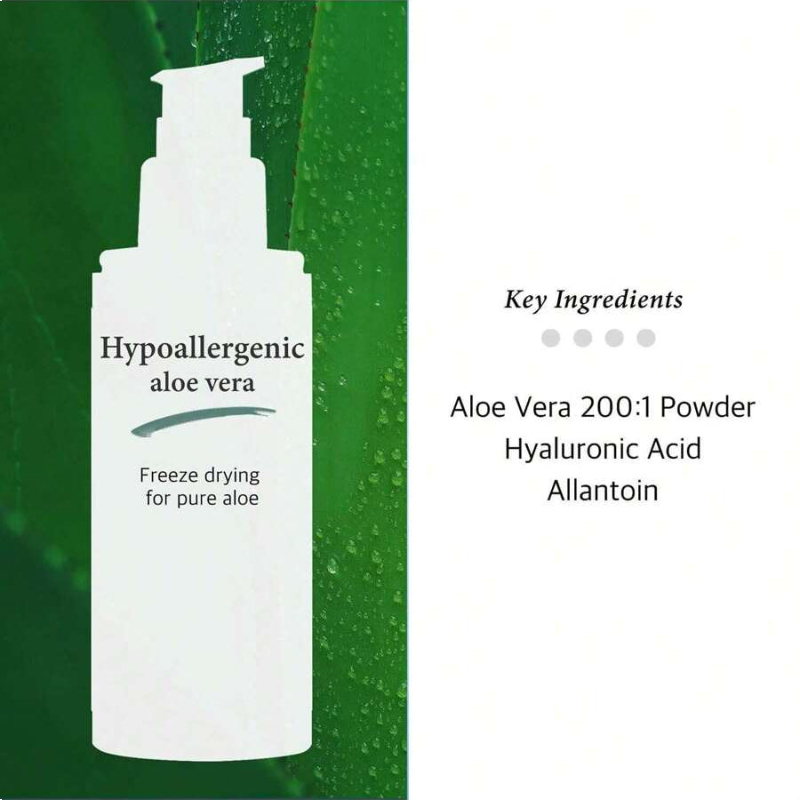 Cos De BAHA Aloe Facial Serum With Hyaluronic Acid And Allantoin 120ml/4 Oz