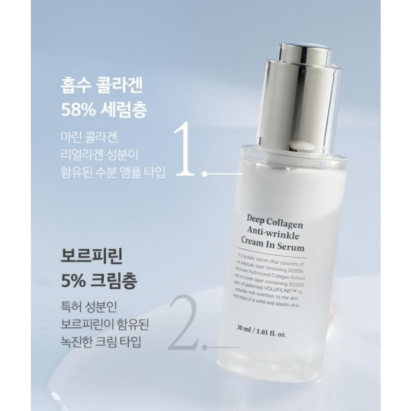 SUNGBOON EDITOR Deep Collagen Anti-wrinkle Cream In Serum 30ml