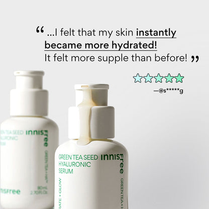 INNISFREE Green Tea  SEED Hyaluronic Serum 80ml