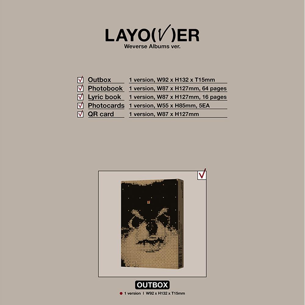 V(BTS) - 'Layover' (Weverse Albums Ver.) V Solo Album