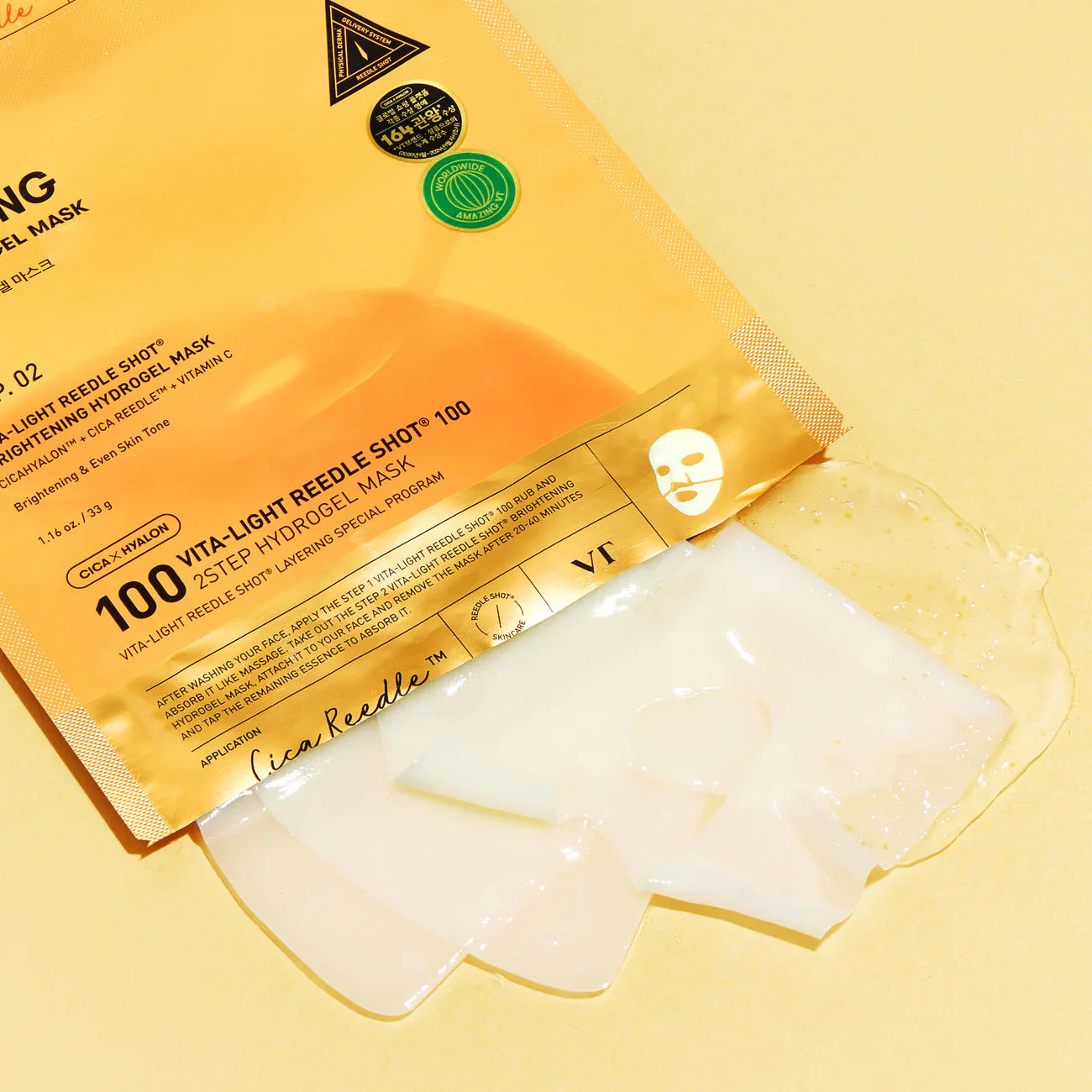 VT COSMETICS Reedle Shot 100 2-Step Hydrogel Mask