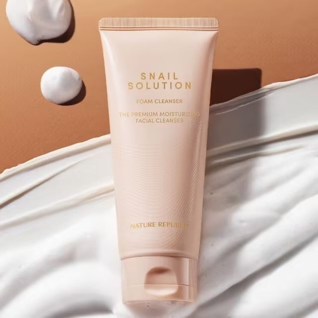 [NATURE REPUBLIC] Snail Solution Foam Cleanser - 150ml