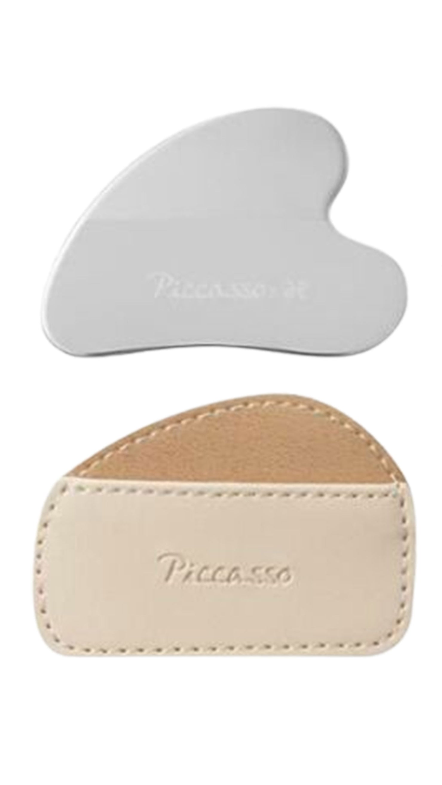 Piccasso Makeup spatula 2 types (Curved / 2WAY)