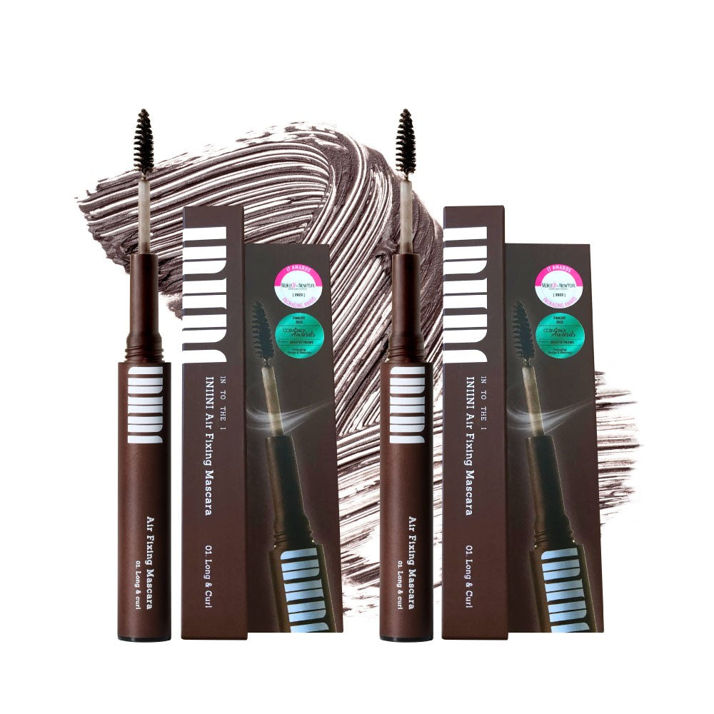 Intany air-picked Mascara Long and Curl 02. Brown