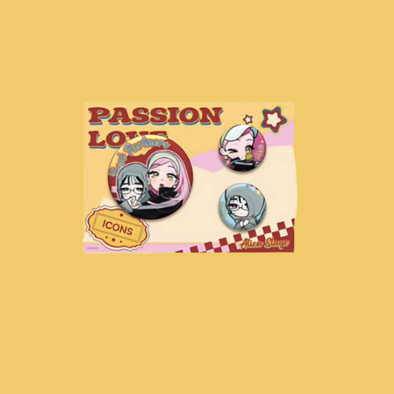 Alien Stage Partner Series - Badge Set