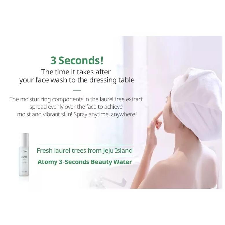 Atomy 3 Seconds Beauty Water | Ultra Moisturer | No More Dry Skin 100ml