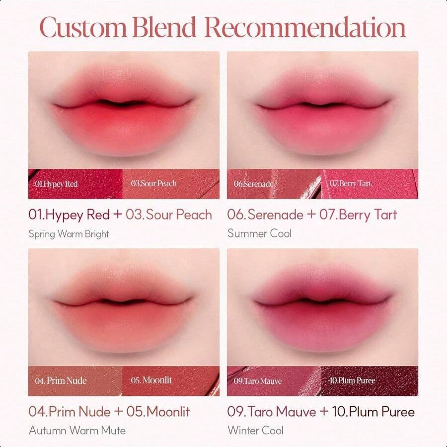 eSpoir Couture Lip Tint Fitting Blur Variation (Serenade Combo) 3.5g/0.12oz