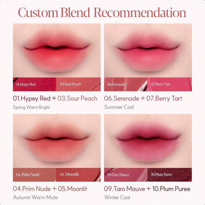 eSpoir Couture Lip Tint Fitting Blur Variation (Serenade Combo) 3.5g/0.12oz