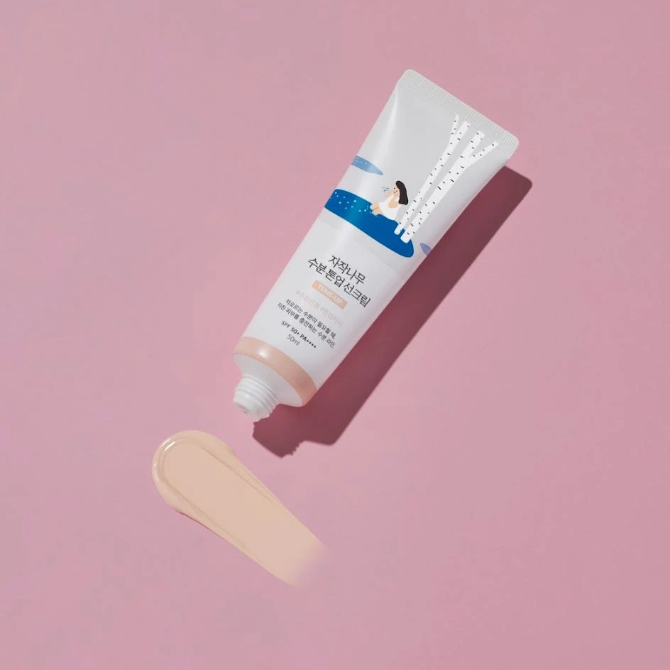 ROUND LAB Birch Juice Tone-Up Sun Cream 50ml*2 set
