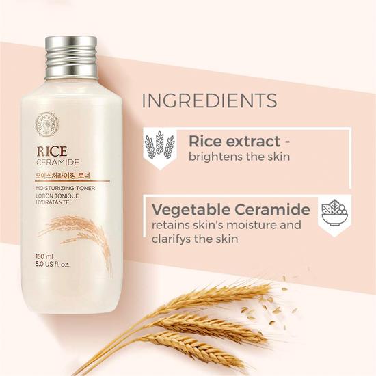 The Face Shop Rice Ceramide Moisturuzing Toner 150ml