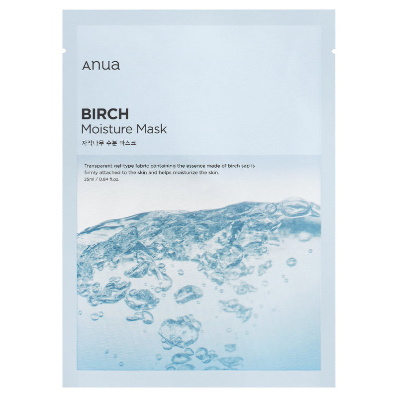 ANUA Birch Moisture Mask / Heartleft Facial Mask 5pcs