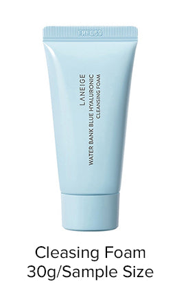 LANEIGE Water Bank Blue Hyaluronic Cleansing Foam 30g