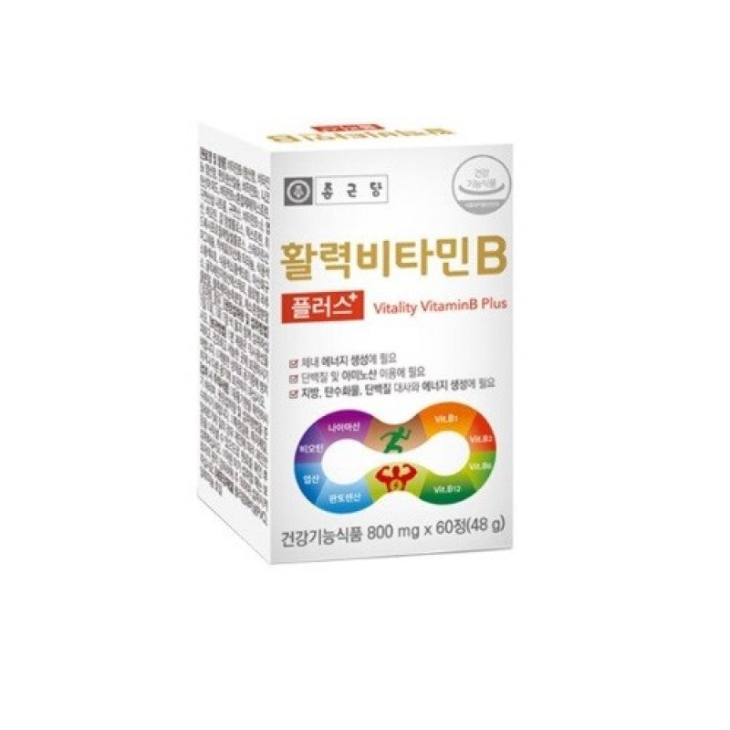 Chong Kun Dang vitality vitality-B plus (800mg * 60ea) * 2pack , 96g