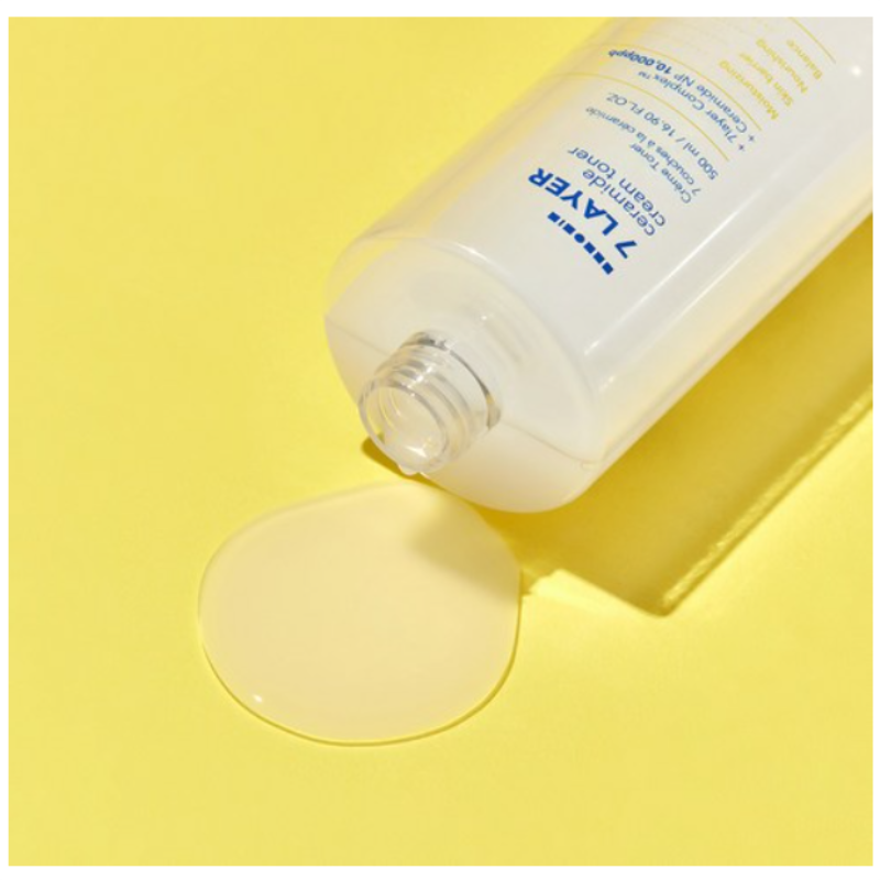 [HANSKIN] 7 Layer Ceramide Cream Toner - 500ml