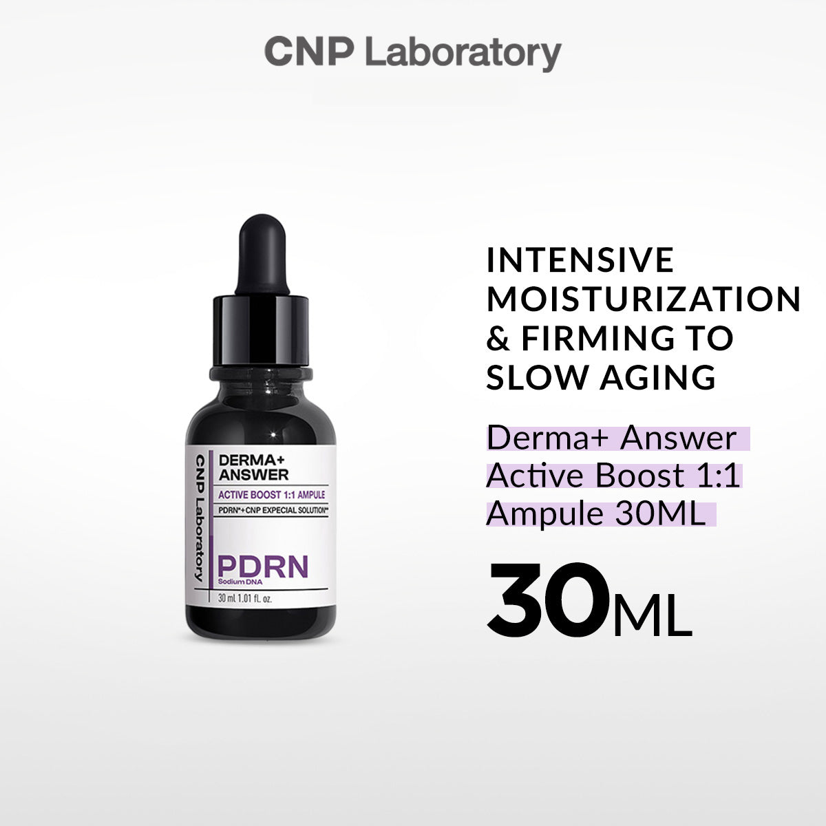 CNP Laboratory Derma+ Answer Active Boost PDRN Ampule: Anti-Wrinkle, Anti-Ageing