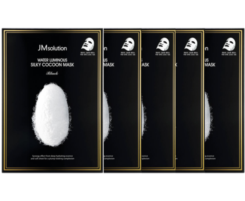 JM SOLUTION Water Luminous Silky Cocoon Mask Black