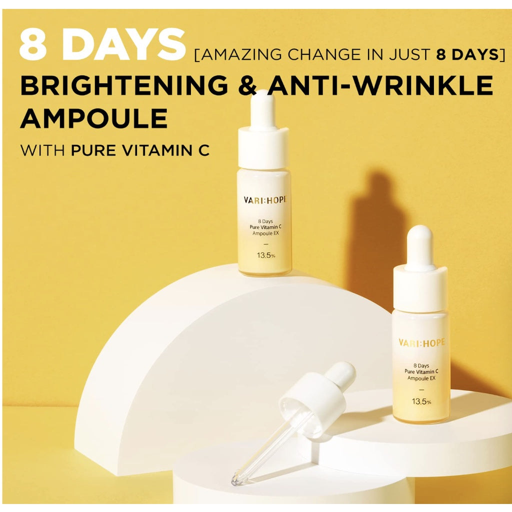 VARI:HOPE 8 Days Pure Vitamin C Ampoule EX 15g