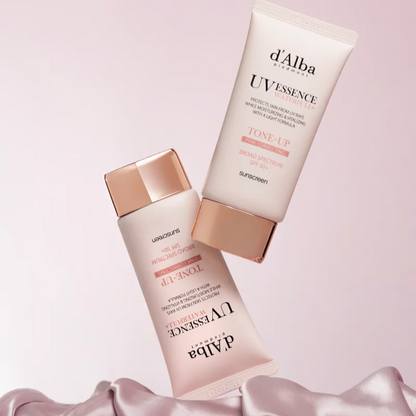d'Alba Waterful Tone Up Sun Cream SPF50+PA++++ 50ml - Pink Correcting