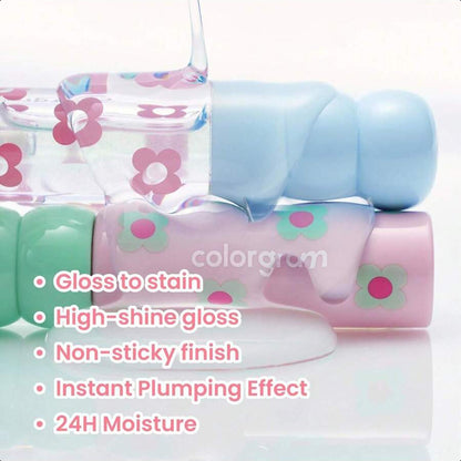 Colorgram Fruity Glass Tint 07 Shy Guava | Korean Long Lasting & Waterproof Lip Stain