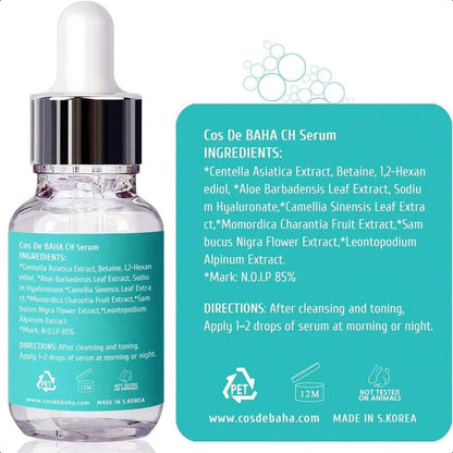 Cos De BAHA Centella Asiatica Extract Facial Serum With Madecassoside 30ml/1.01 Oz