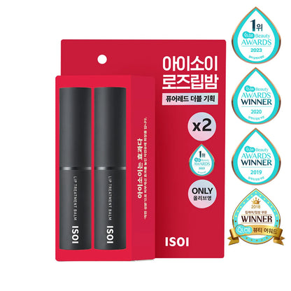 ★K-idol's item★isoi Bulgarian Rose Lip Treatment Balm 5g #Pure Red