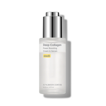 SUNGBOON EDITOR  Deep Collagen Power Boosting Cream In Serum 30ml