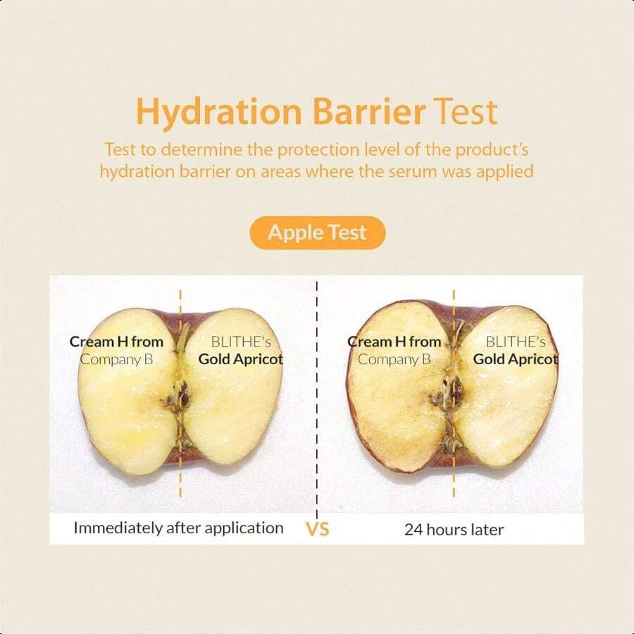 Blithe Pressed Serum Gold Apricot Glass Skin Korean Skincare Moisturizer/Serum - Niacinamide Serum For Natural Glow