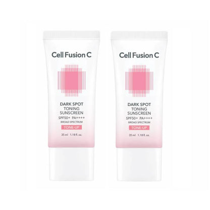 Cell Fusion C Dark Spot Toning Sunscreen 35ml Double Pack