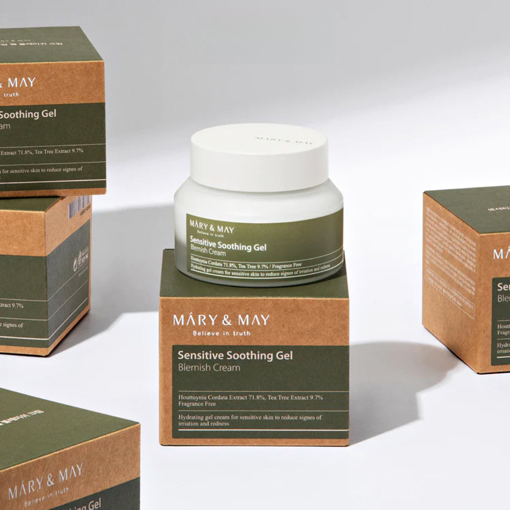 MARY & MAY Sensitive Soothing Gel Blemish Cream 100g