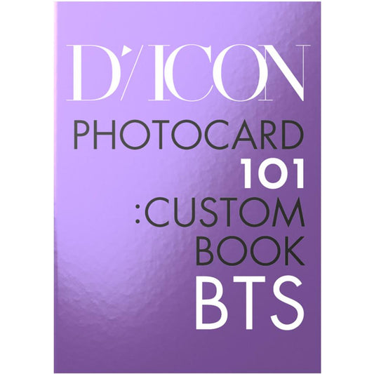 BTS Dicon BTS Photo Card 101 : Custom Book