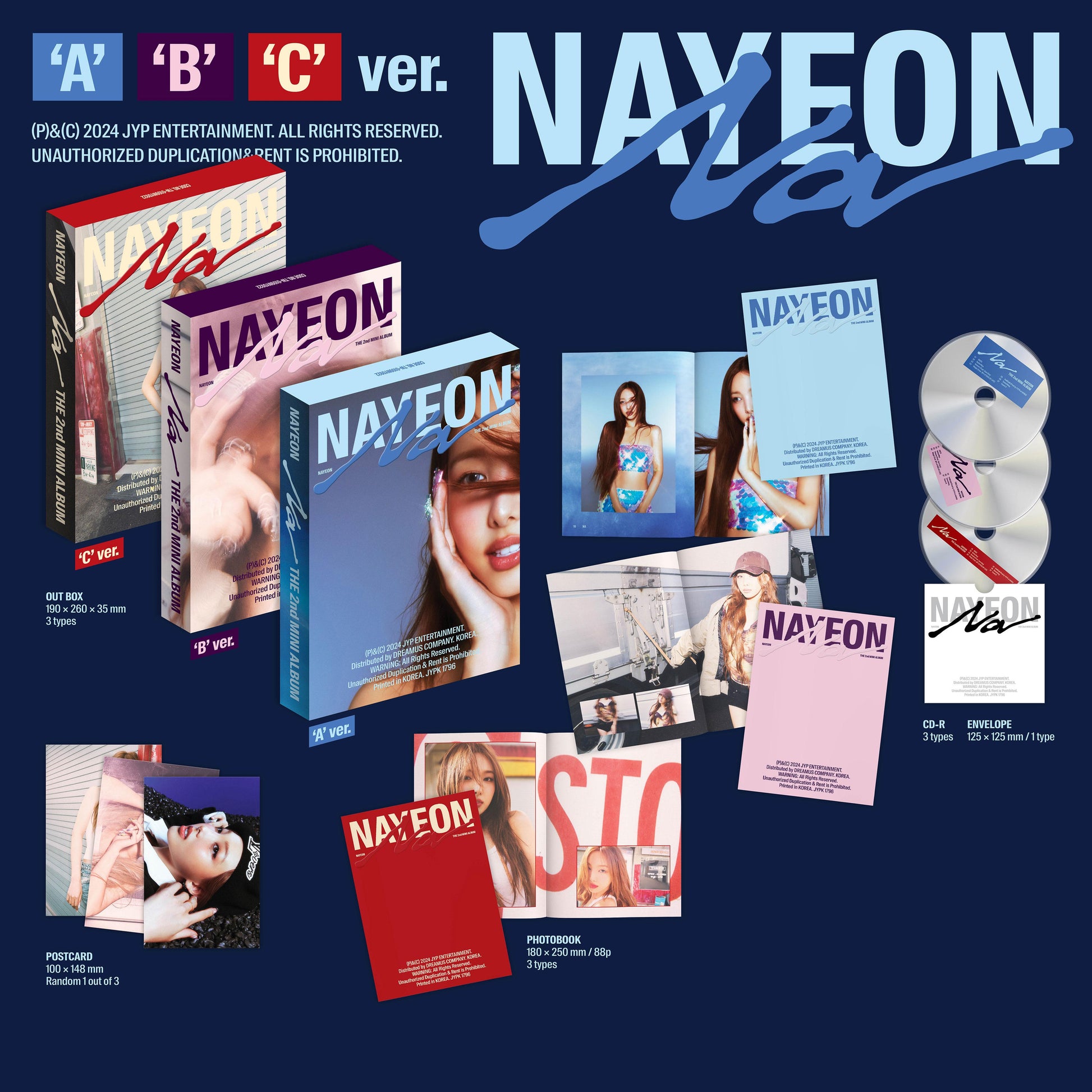 Twice NAYEON 2nd Mini Album [NA]