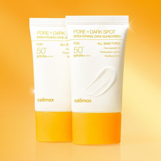 celimax Pore+ Dark Spot Brightening Care Sunscreen SPF50+PA++++ 50ml*2