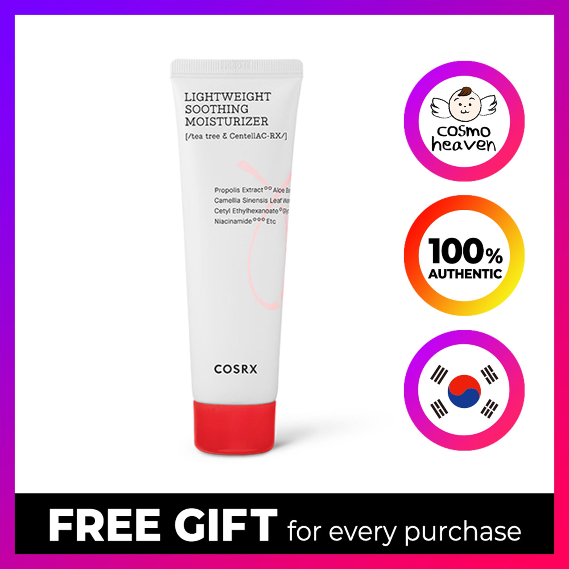 COSRX AC Collection Lightweight Soothing Moisturizer 80ml