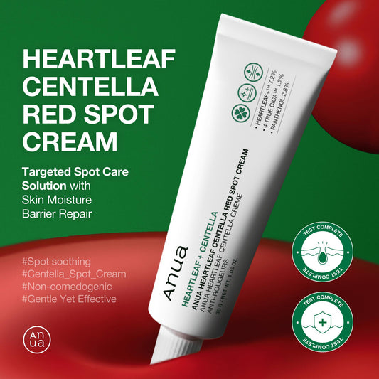 Anua Heartleaf Centella Red Spot Cream 30ml
